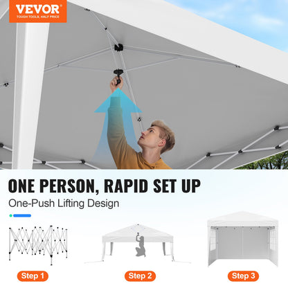 VEVOR Pop Up Canopy - Select Your Configuration - DCSYPPBK1010EPGQXV0 - view 2