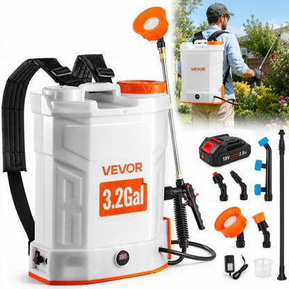 VEVOR Battery Powered Backpack Sprayer - Select Your Configuration - DDBBPWQBCPPPMP4K3001V1 - view 1