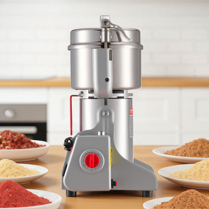 VEVOR Electric Grain Mill Grinder, 1.8 lbs Commercial Spice Grinders, High Speed 2100W Stainless Steel Pulverizer Powder Machine, for Dry Grains, Spices, Cereals, Coffee, Corn & Pepper, Swing Type - DDDPSGWYMJ8012P01001V1 - view 9