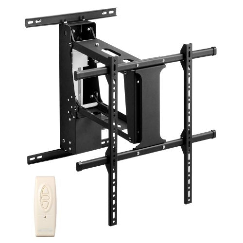 VEVOR Motorized TV Wall Mount, TV Mount for 32 to 65 Inch TV, Electric Adjustable Ceiling TV Mount, Motorized Flip Down TV Mount Bracket with Max VESA 24 x 24 in, Fits TVs Up to 88 lbs - DDDSZJBGSVES4IE4YV1 - view 2