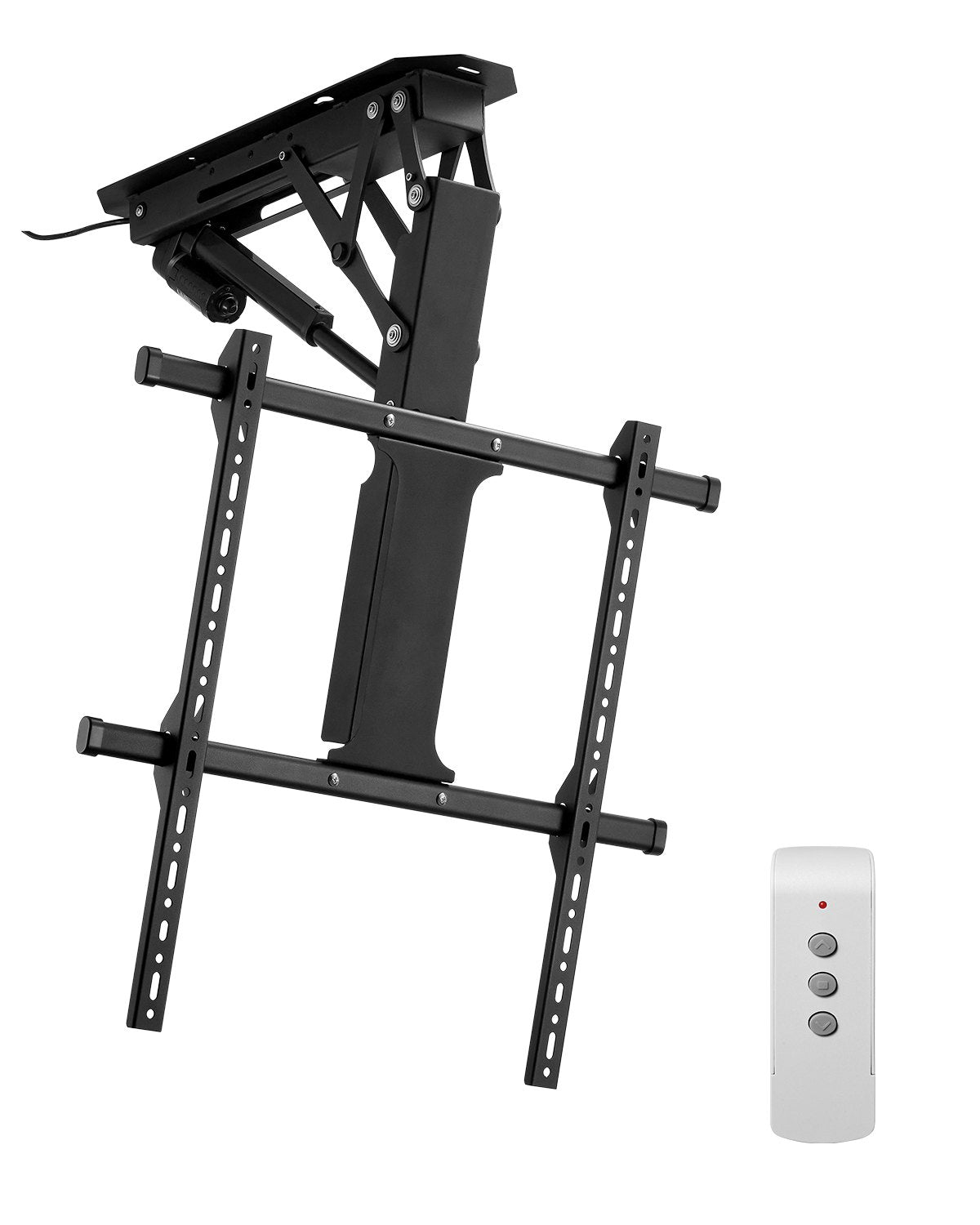 VEVOR Motorized Ceiling TV Mount, TV Wall Mount for 32 to 65 Inch TV, Electric Adjustable Ceiling TV Mount, Motorized Flip Down TV Mount Bracket with Max VESA 24 x 24 in, Fits TVs Up to 88 lbs - DDDSZJDDSVESHNAW9V1 - view 1