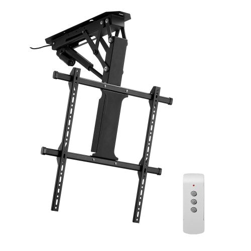 VEVOR Motorized Ceiling TV Mount, TV Wall Mount for 32 to 65 Inch TV, Electric Adjustable Ceiling TV Mount, Motorized Flip Down TV Mount Bracket with Max VESA 24 x 24 in, Fits TVs Up to 88 lbs - DDDSZJDDSVESHNAW9V1 - view 2