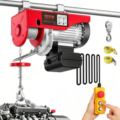 VEVOR Electric Cable Hoist - Select Your Configuration - DDGSSHLYXYKKYLEYNV1 - view 1