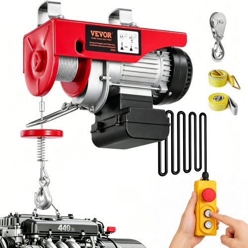 VEVOR Electric Cable Hoist - Select Your Configuration - DDGSSHLYXYKKYO1SOV1 - view 1