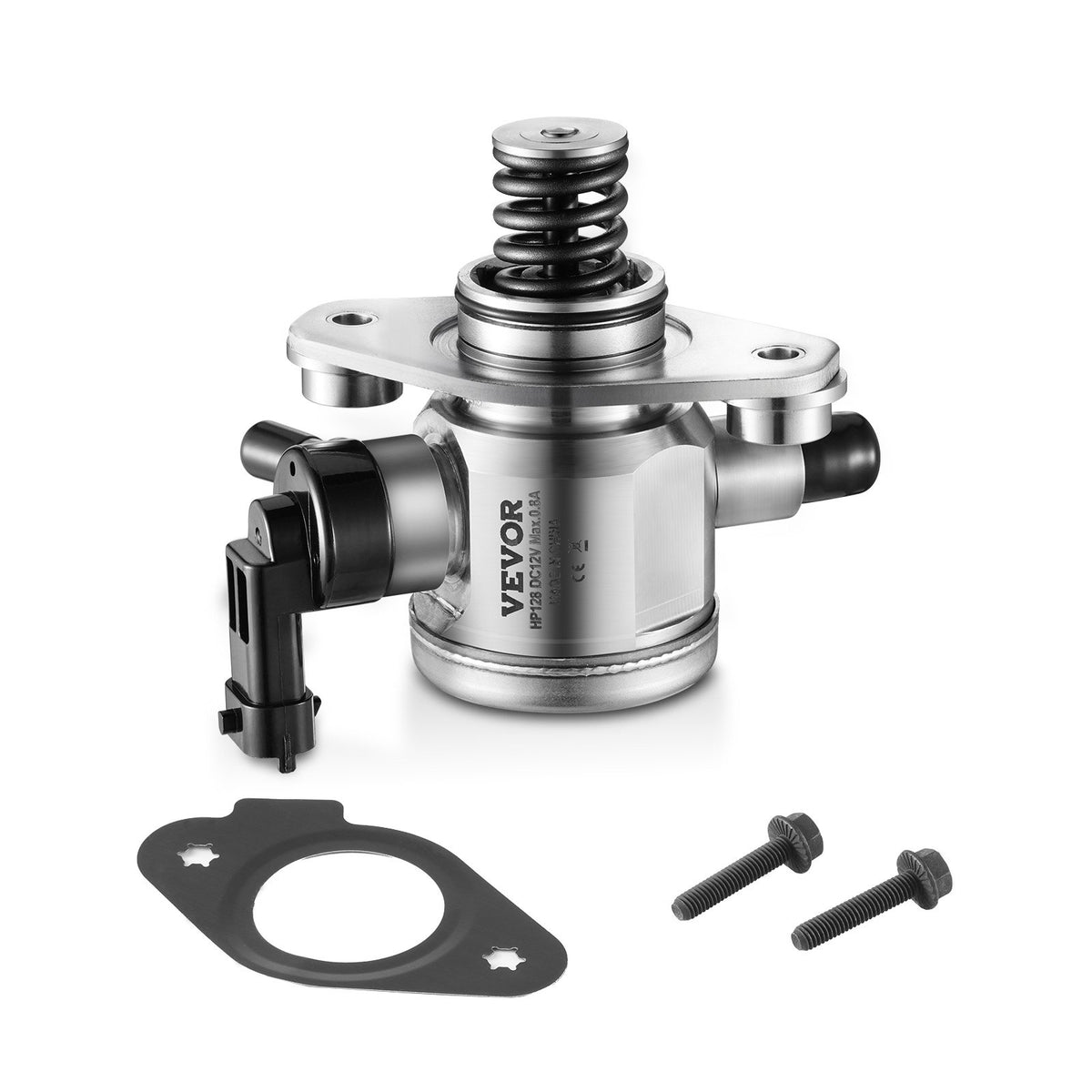VEVOR High Pressure Fuel Pump with Gasket and Bolts, Compatible with Buick LaCrosse, Regal, Verano, Chevrolet Captiva Sport, Equinox, Impala, Malibu, GMC Terrain 2010-2017 L4 2.4L, Stainless Steel - DDGYRYBGYRYB18IHZV9 - view 1