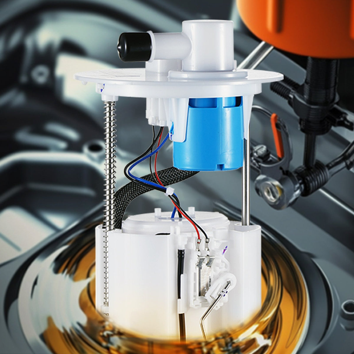 VEVOR Electric Fuel Pump Module Assembly, Compatible with Pontiac Vibe 2005-2010, Toyota Corolla 2005-2018, Toyota Matrix 2005-2013, 1.8L 2.4L, Replace E3781M, MU1718, F2792A, FG1640, FG0938, FG1299 - DDGYRYBRYBMKWQ1J5V9 - view 9
