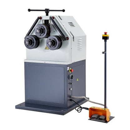 VEVOR 2.2KW Electric Roll Bending Machine, 3-Roller Electric Pipe Bender Machine with 180° Maximum Bending Angle & Reversible Foot Switch, Support Horizontal/Vertical Operation (220V 60Hz 3-Phase) - DDJGJ3070MM20GNSJV4 - view 2