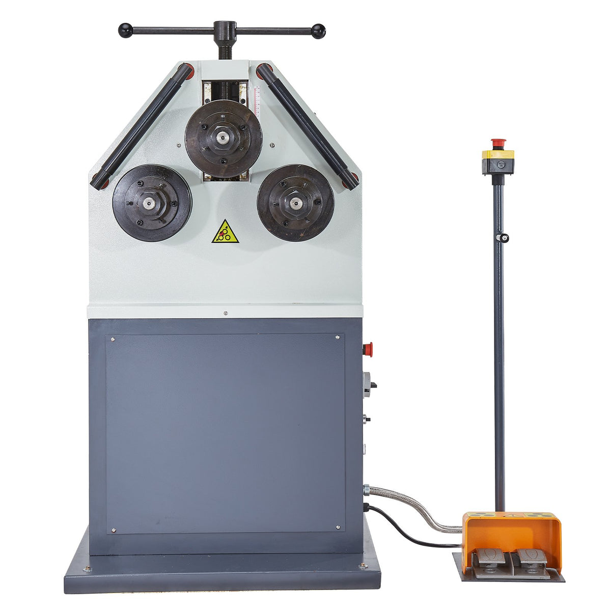 VEVOR 2.2KW Electric Roll Bending Machine, 3-Roller Electric Pipe Bender Machine with 180° Maximum Bending Angle & Reversible Foot Switch, Support Horizontal/Vertical Operation (220V 60Hz 3-Phase) - DDJGJ3070MM20GNSJV4 - view 10