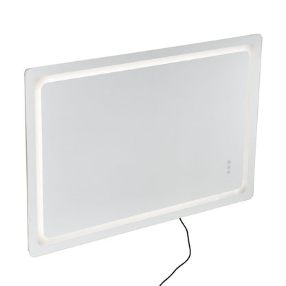 VEVOR LED Bathroom Mirror, 32" x 48" LED Bathroom Vanity Mirror with Frontlit and Backlit, Anti-Fog Memory Mirror with Lights, Stepless 3 Colors Temperature Dimmable Bathroom Mirror, Wall Mounted - DDJXJ3248INC968O2V1 - view 10