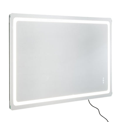 VEVOR LED Bathroom Mirror, 36" x 60" LED Bathroom Vanity Mirror with Frontlit and Backlit, Anti-Fog Memory Mirror with Lights, Stepless 3 Colors Temperature Dimmable Bathroom Mirror, Wall Mounted - DDJXJ3660INCDNZZKV1 - view 10