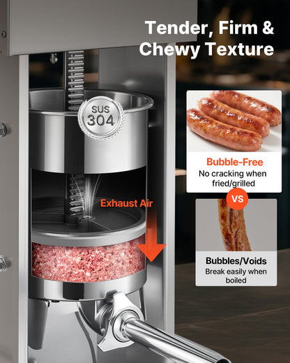 VEVOR Sausage Stuffers - Select Your Configuration - DDKGCJLS15L0UEPNT001V1 - view 3