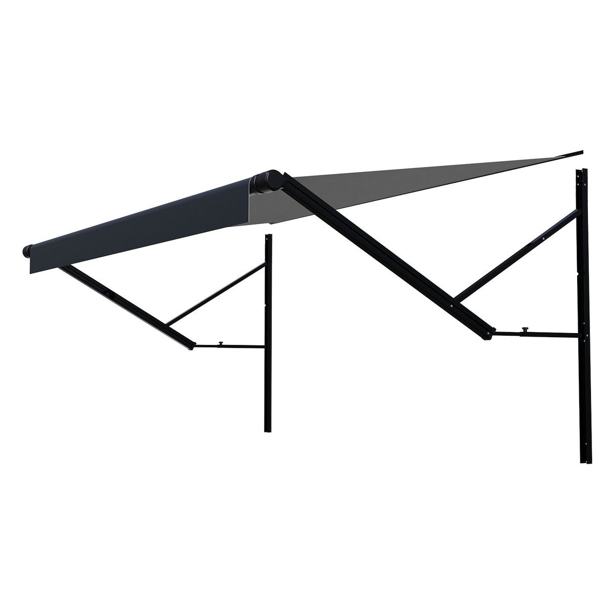 VEVOR Motorized RV Awning Complete Kit, 18' Retractable Awning with Aluminum Alloy Frame, Outdoor Trailer Awning, Fit for Most RVs(Black Fade) - DDKSSSFCZYP167NM9V9 - view 10