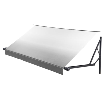 VEVOR Motorized RV Awning Complete Kit, 17.06FT Electric Retractable RV Awning with Aluminum Alloy Frame & Waterproof Fabric, Outdoor Camping Trailer Awnings Fit Most RVs (17FT Type, Gradient Gray) - DDKSSSFCZYP1ARAA5001V9 - view 10