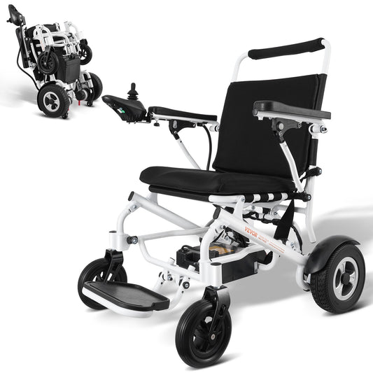 VEVOR Electric Wheelchair for Adults Seniors, 300 lbs Weight Capacity, 20 in Width Lightweight Foldable Motorized Power Wheelchairs, Long Range All Terrain Aluminum Alloy Chair - DDLY330LBS20LLLHFV1 - view 1