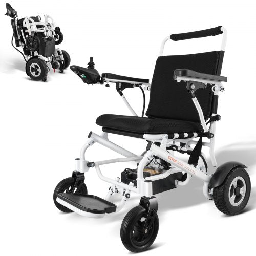 VEVOR Electric Wheelchair for Adults Seniors, 300 lbs Weight Capacity, 20 in Width Lightweight Foldable Motorized Power Wheelchairs, Long Range All Terrain Aluminum Alloy Chair - DDLY330LBS20LLLHFV1 - view 2