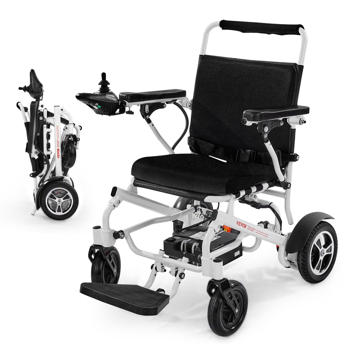 VEVOR Electric Wheelchair for Adults, 300lbs Capacity, Foldable & Lightweight Motorized Wheelchair, 13-Mile Long Travel Range, All-Terrain Powered Chair, Portable 21 inch Seat for Seniors & Disabled - DDLYLHJ300LBAYL01001V1 - view 1