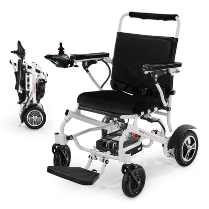 VEVOR Electric Wheelchair for Adults, 300lbs Capacity, Foldable & Lightweight Motorized Wheelchair, 13-Mile Long Travel Range, All-Terrain Powered Chair, Portable 21 inch Seat for Seniors & Disabled - DDLYLHJ300LBAYL01001V1 - view 1