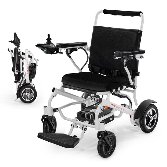 VEVOR Electric Wheelchair for Adults, 300lbs Capacity, Foldable & Lightweight Motorized Wheelchair, 13-Mile Long Travel Range, All-Terrain Powered Chair, Portable 21 inch Seat for Seniors & Disabled - DDLYLHJ300LBAYL01001V1 - view 1