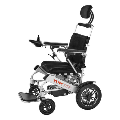 VEVOR Electric Wheelchair for Adults, 300lbs Capacity with Adjustable Backrest, Foldable Lightweight Motorized Wheelchair,13-Mile Range,All-Terrain Powered,Portable 21” Seat for Seniors & Disabled - DDLYLHJ300LBLSZQT001V1 - view 10