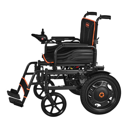 VEVOR Electric Wheelchair for Adults, 265lbs Capacity, Foldable & Lightweight Motorized Wheelchair, 13-Mile Long Travel Range, All-Terrain Powered Chair, Portable for Seniors & Disabled - DDLYTG265LBSCF1J6001V1 - view 10