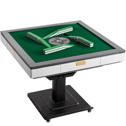 VEVOR Automatic Mahjong Table with Wheels, 2 Sets of 42 mm Tiles (152 Pcs), Roller Coaster Style Mahjong-Table, Foldable and Automatic Shuffler, for Home, Outdoor Leisure & Gifts for Mahjong Players - DDMJZXYS42MM4Q65O002V1 - view 1