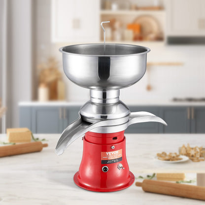 VEVOR Milk Cream Centrifugal Separator, 304 Stainless Steel Electric Cream Separators, 100L/H Output 10500RPM Goat Milk Separator, 30W Cow Cream Separator, Milk Skimmer with 5L Bowl Capacity, 100-240V - DDNYFLQ5L30W8VEH8V1 - view 9