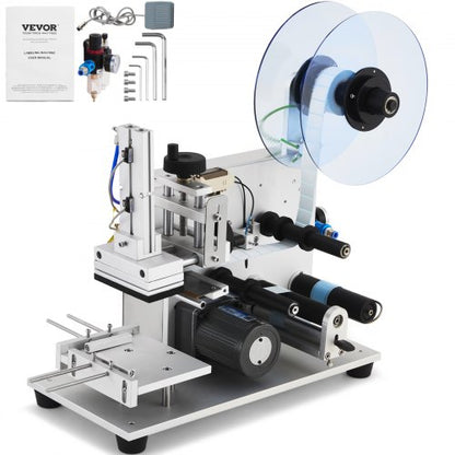 VEVOR Electric Flat Labeling Machine, 25-60pcs/min, Flat Surface Label Applicator for Cardboard Boxes/Square Bottles/Tin Cans, Labeler Suitable for Item Size Range of 4.72 x 5.9 x (0.98-3.54) inches - DDPMTBJW11GXWUYYLV1 - view 2