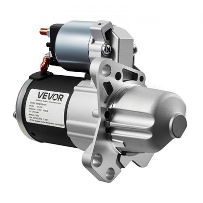 VEVOR Starter 17986, Starter Motor Replacement Compatible with Buick 3.6L V6 06-08, Cadillac SRX 3.0L V6 10-11, Chevrolet 3.6L V6 09-17, GMC Pontiac Saturn Suzuki, OEM 12588493 M000T35871 31100-78J00 - DDQDMDPN17984J8R3001V9 - view 2