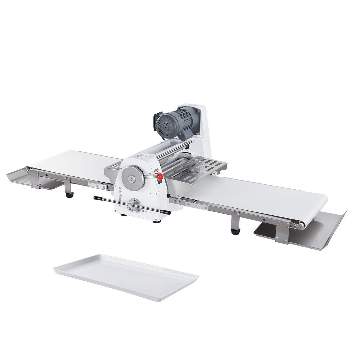 VEVOR Commercial Dough Sheeter Machine, 19.7-Inch Reversible Puff Pastry Sheeter and Fondant Roller, Electric Dough Roller 0-1.4" Adjustable Thickness, Folding Dough Sheeter for Bakeries, Pastries - DDQSJTM197INUF2ZCV1 - view 10
