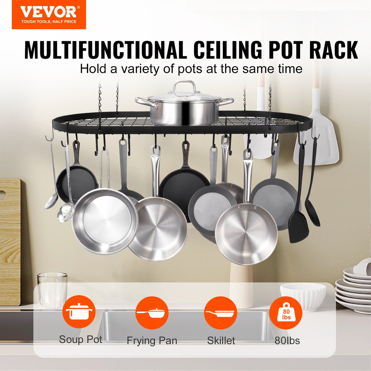 VEVOR Slide Drawer For Pan - Select Your Configuration - DDSGJYC36QRSFSQGSV0 - view 2