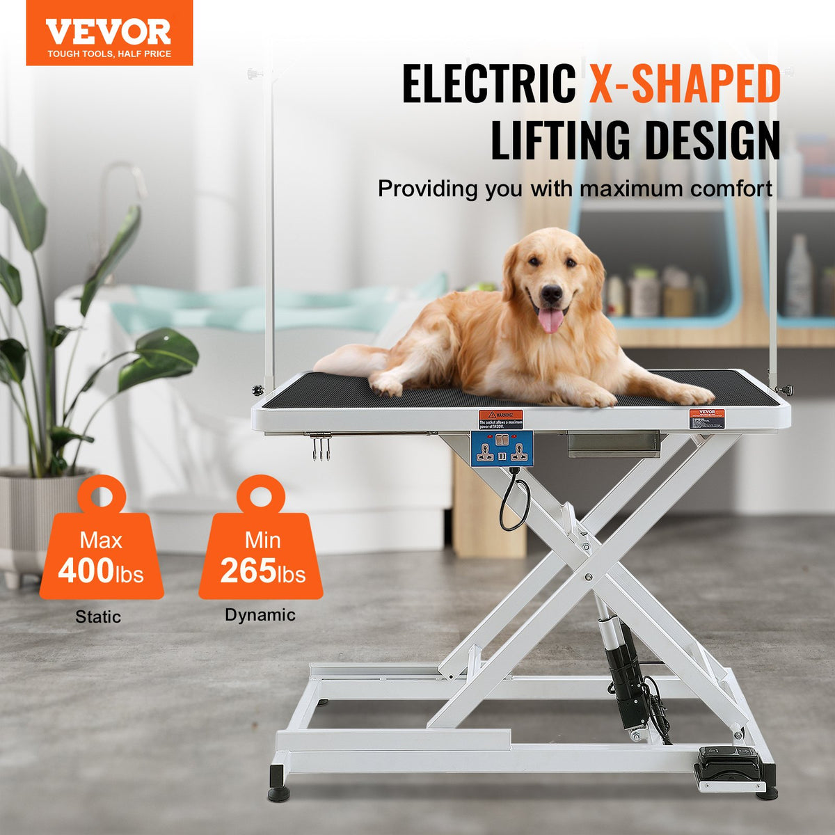 VEVOR Pet Grooming Table - Select Your Configuration - DDSJMRZ50YC04GS6KV1 - view 2