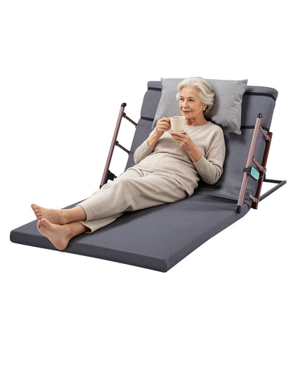 VEVOR Electric Lifting Backrest for Bed, 300 lbs Capacity, 4-68° Adjustable Lifting Bed Backrest, with Folable Guardrail & Headrest, Machine Washable, Assist Pregnant Women Elderly Patient Handicap - DDSJQBQSJKB94JIWQ001V1 - view 9