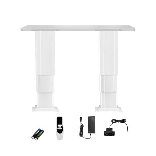 VEVOR Electric Lifting Column System, 260 lbs Lift Table, 14.2-31.1 in Height Range, Three-stage Adjustable Desk Column, Telescopic Table Leg, Comes with Power-Supply Option to Control up/Down Motion - DDSJZSZ260LBUNFK5V1 - view 2