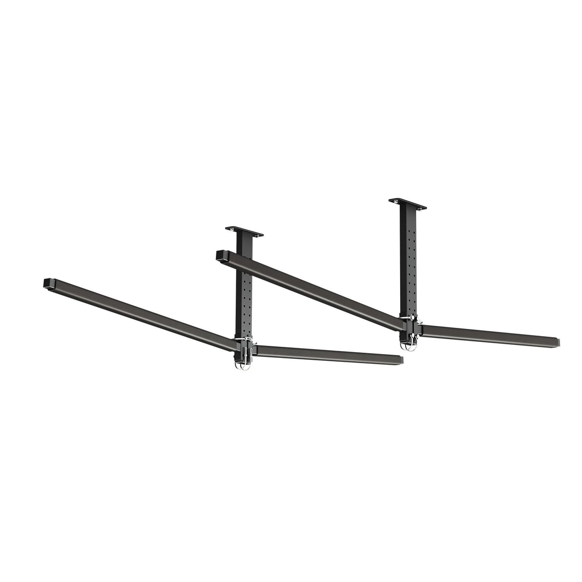 VEVOR Kayak Storage Rack for 2 Kayaks, Holds Up to 250 lbs, Heavy Duty Adjustable Ceiling Rack for Garage Ceiling Mount, Overhead Garage Storage Hanger for Canoe, Ladder, SUP, Surfboard & Paddleboard - DDSPHTZJ2S00BED1F001V0 - view 10