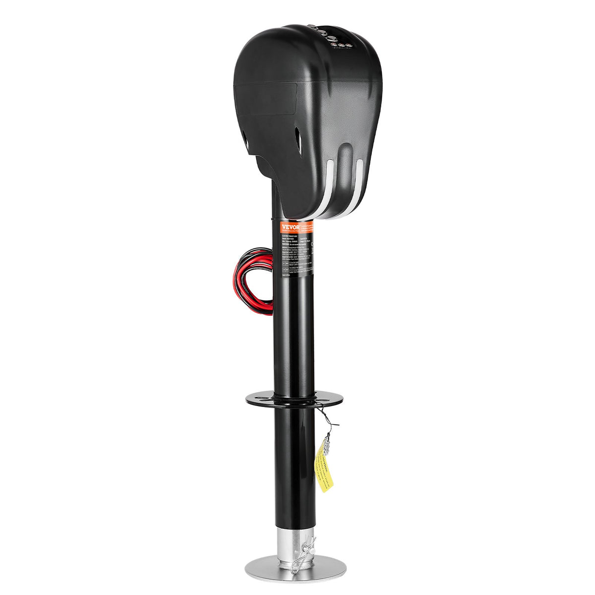 VEVOR Electric Trailer Jack, 3500 lbs, Heavy Duty RV Electric Power Tongue Jack with 2 Way Connector, Memory Function, Crank Handle & Weatherproof Jack Cover, 9.5"-26.3" Lift, for Trailers & Campers - DDTCQJ3500LBS409FV9 - view 10