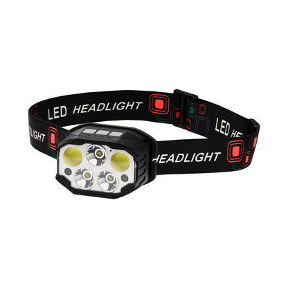 VEVOR 2 Pack Headlamps, Bright LED Rechargeable Headlight, Lightweight Head Flashlight with 12 Lighting Modes & Motion Sensor, Adjustable Headband, Head Lamps for Camping, Running, Hiking, Fishing - DDTD2GCD0000Q99SE001V9 - view 10