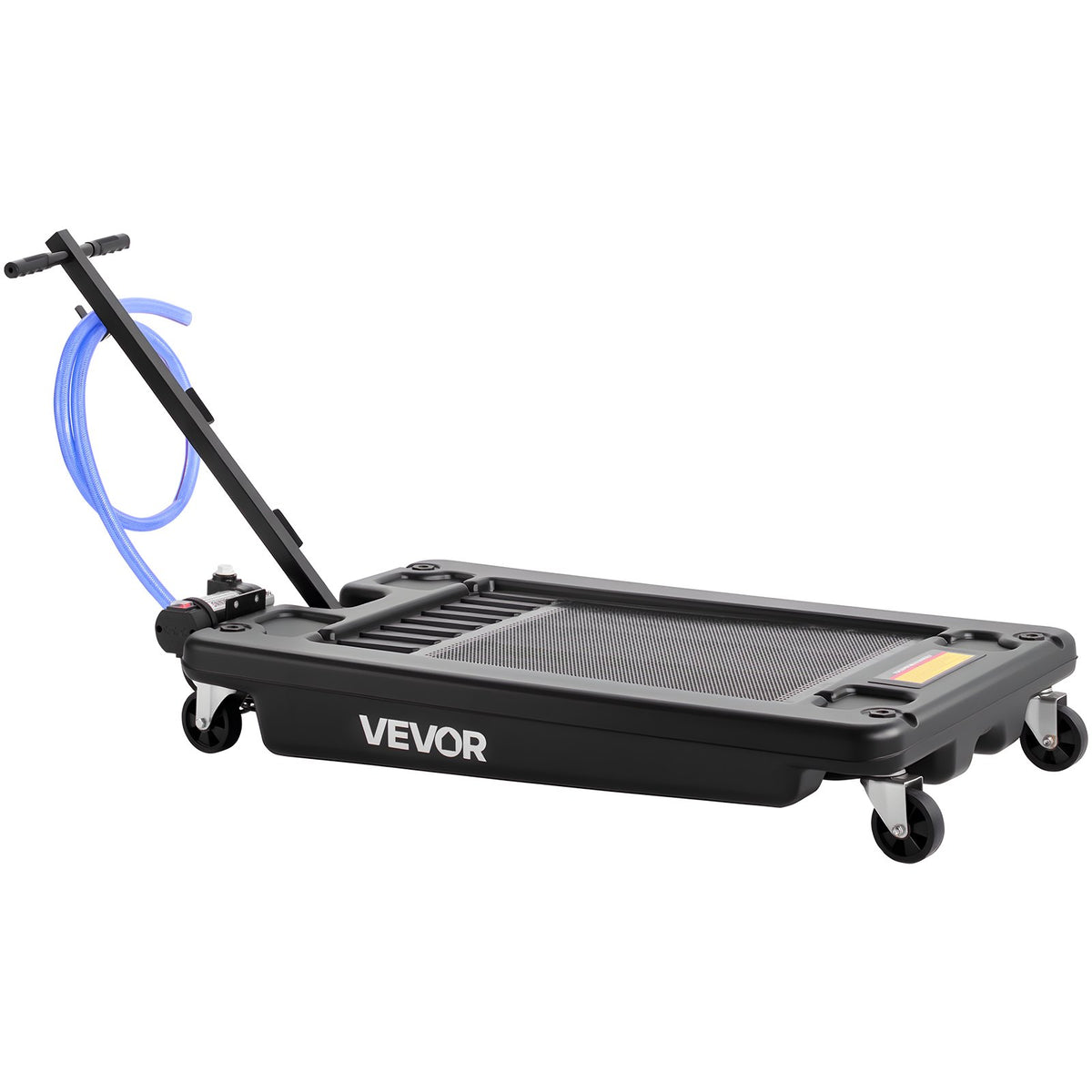 VEVOR Low Profile Oil Drain Pan, 17 Gallon Capacity, Rolling Oil Drain Pan with Electric Pump, 7.2 ft Hose & T Folding Handle, Leak-proof & Corrosion-resistant, Fit for Cars, SUVs, Trucks, ATVs, Black - DDWSPYCSL17G42WKQ001V1 - view 10