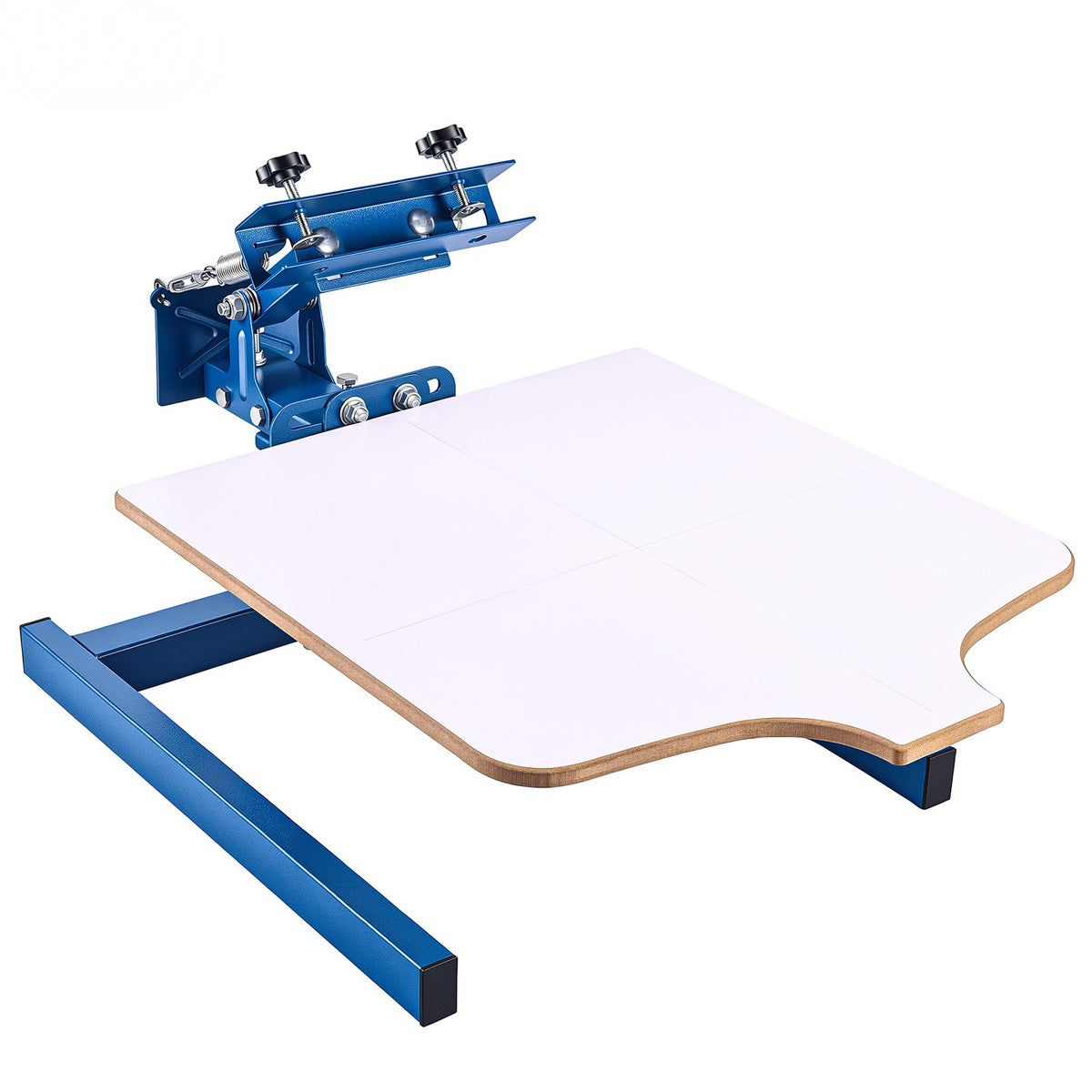 VEVOR Screen Printing Machine 1 Color 1 Station Silk Screen Printing Press, 21.3 x 17.7 in Platen, Adjustable Tension, Powder-Coated Carbon Steel, for T-shirt Clothing DIY, Home and Commercial Use - DDWSYJTTS11W72KP4001V0 - view 1