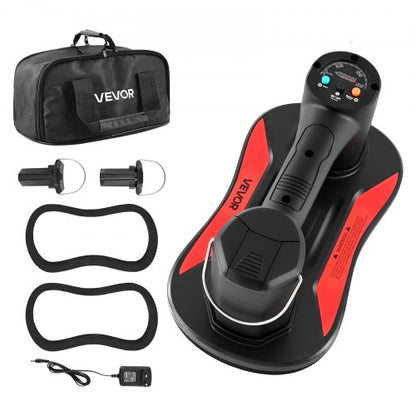 VEVOR Electric Vacuum Suction Cup, 375 lbs Max Lifting Capacity, Vacuum Glass Lifter with Digital Display, Heavy Duty Tile Suction Cup Tool for Lifting Tile, Granite, Wood, Paver, Drywall, Windows - DDXPTYX1J375AT7KU001V1 - view 2