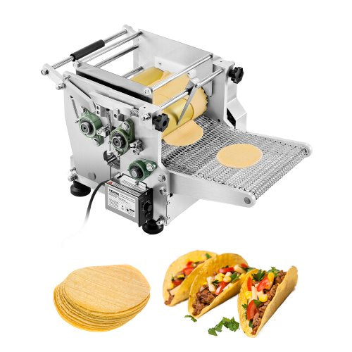 VEVOR Electric Tortilla Maker, 5.5 Inch Diameter Automatic Corn Tortilla Making Machine with Non-Stick Coating, Electric Chapatti Machine Suitable for Produce Sopes Gorditas Roti Pita Tortilla Pizza - DDYMBJDDK55I9RU9JV1 - view 2