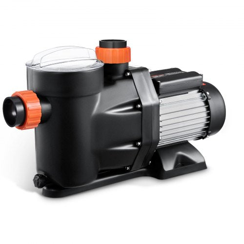VEVOR Above Ground Pool Pump, 2.5 HP, 148 GPM Max Flow Single Speed Swimming Pool Pump, 220V 3450 RPM 62 ft Max Head Lift with PP Shell Strainer Basket, 122°F Max Water Temperature, for Hot Tubs Spas - DDYYCB220V25MQCQ7001V4 - view 2