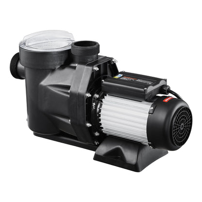 VEVOR Above Ground Pool Pump, 1.5HP, 122 GPM Max Flow Single Speed Swimming Pool Pump, 220V 3450 RPM 55 ft Max Head Lift with PP Shell Strainer Basket, 122°F Max Water Temp, for Hot Tubs Spas, No Plug - DDYYCBDS220VJUV4LV7 - view 10