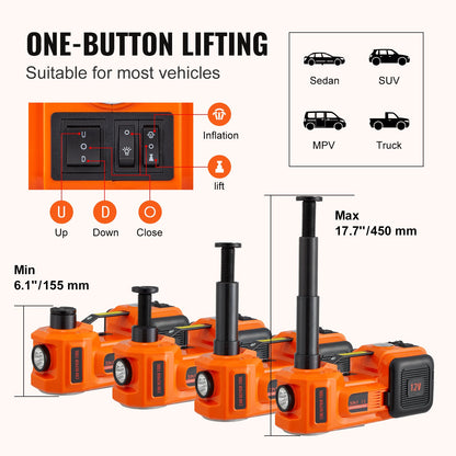 VEVOR Electric Car Jacks - Select Your Configuration - DDYYQJDTJDDD5W1H1V9 - view 3