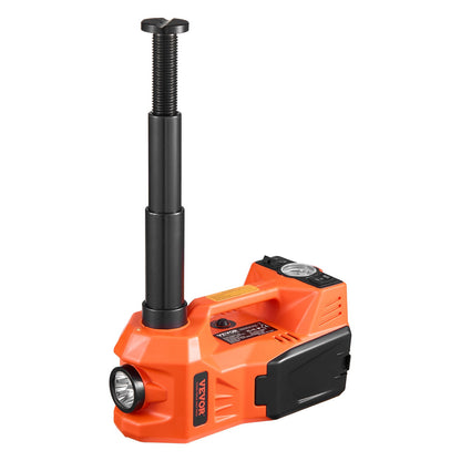 VEVOR Electric Car Jack, 5 Tons /11000 lbs, Electric Scissor Jack with Built-In Inflator, 12V Adjustable Tire Change Replacement with Secure Hammer & LED Light, Portable Jack kit for Sedan, SUV, Truck - DDYYQJDTJJTD54OTNV9 - view 10