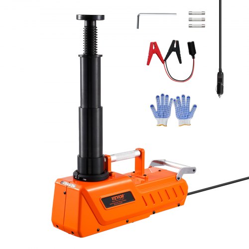 VEVOR Electric Car Jack, 15 Tons /33000 lbs, Adjustable Electric Scissor Jack with High Load Capacity, 12V Dual-Powered Tire Change Replacement with LED Light, Portable Jack kit for Sedan, SUV, Truck - DDYYQJDTJWW1WAAB7V9 - view 2