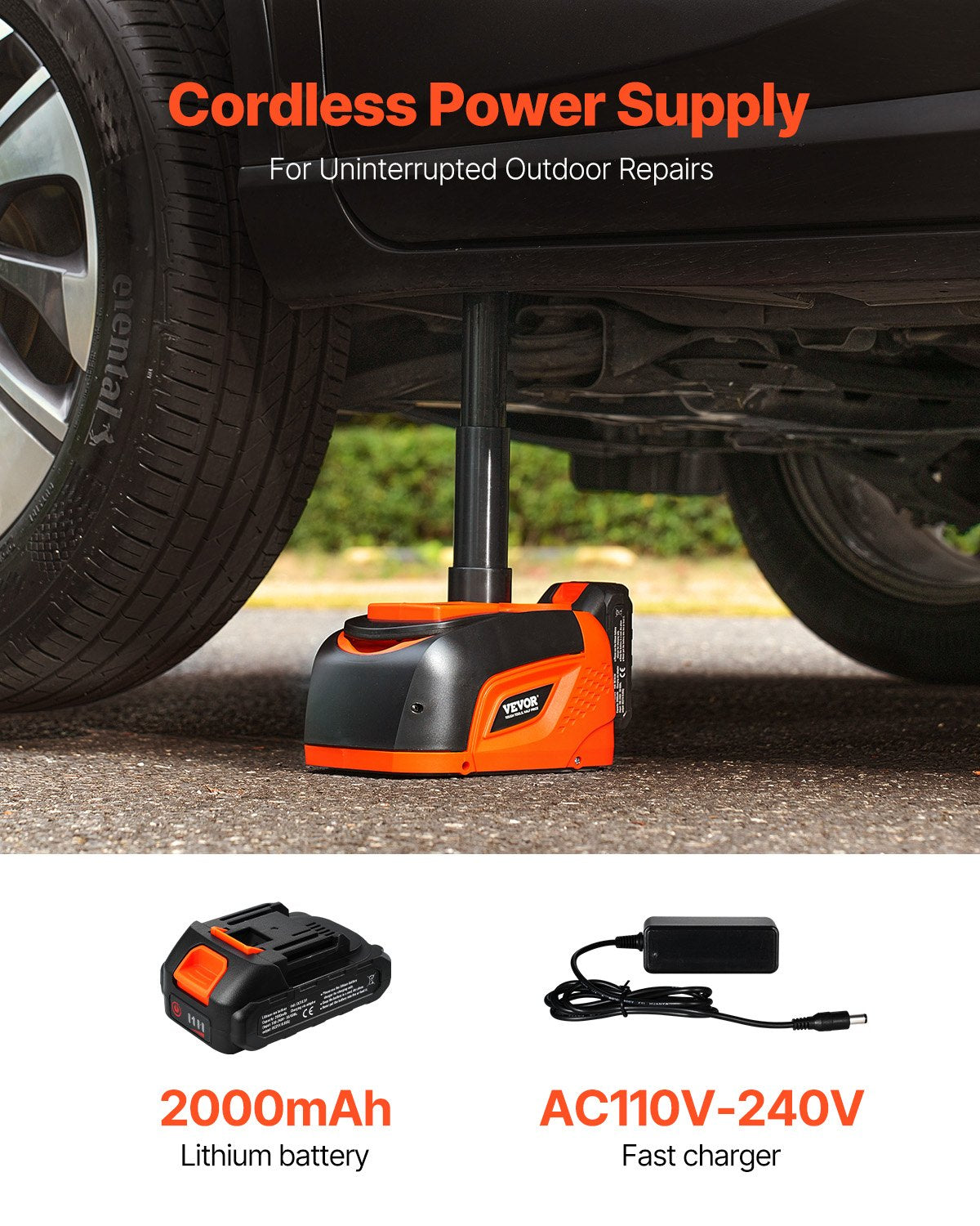 VEVOR Electric Car Jacks - Select Your Configuration - DDYYQJDTJWW5DH2MUV1 - view 2