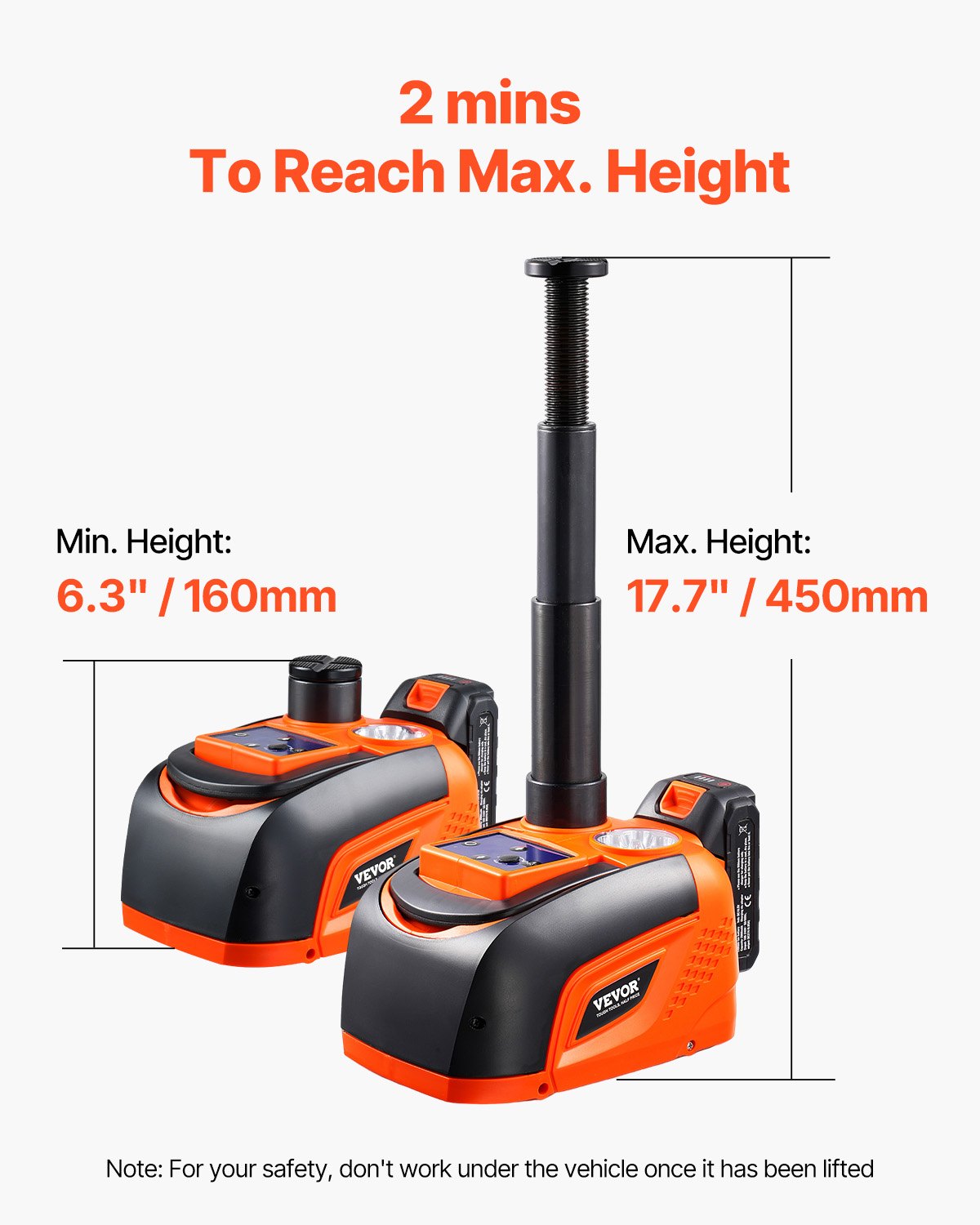 VEVOR Electric Car Jacks - Select Your Configuration - DDYYQJDTJWW5DH2MUV1 - view 3