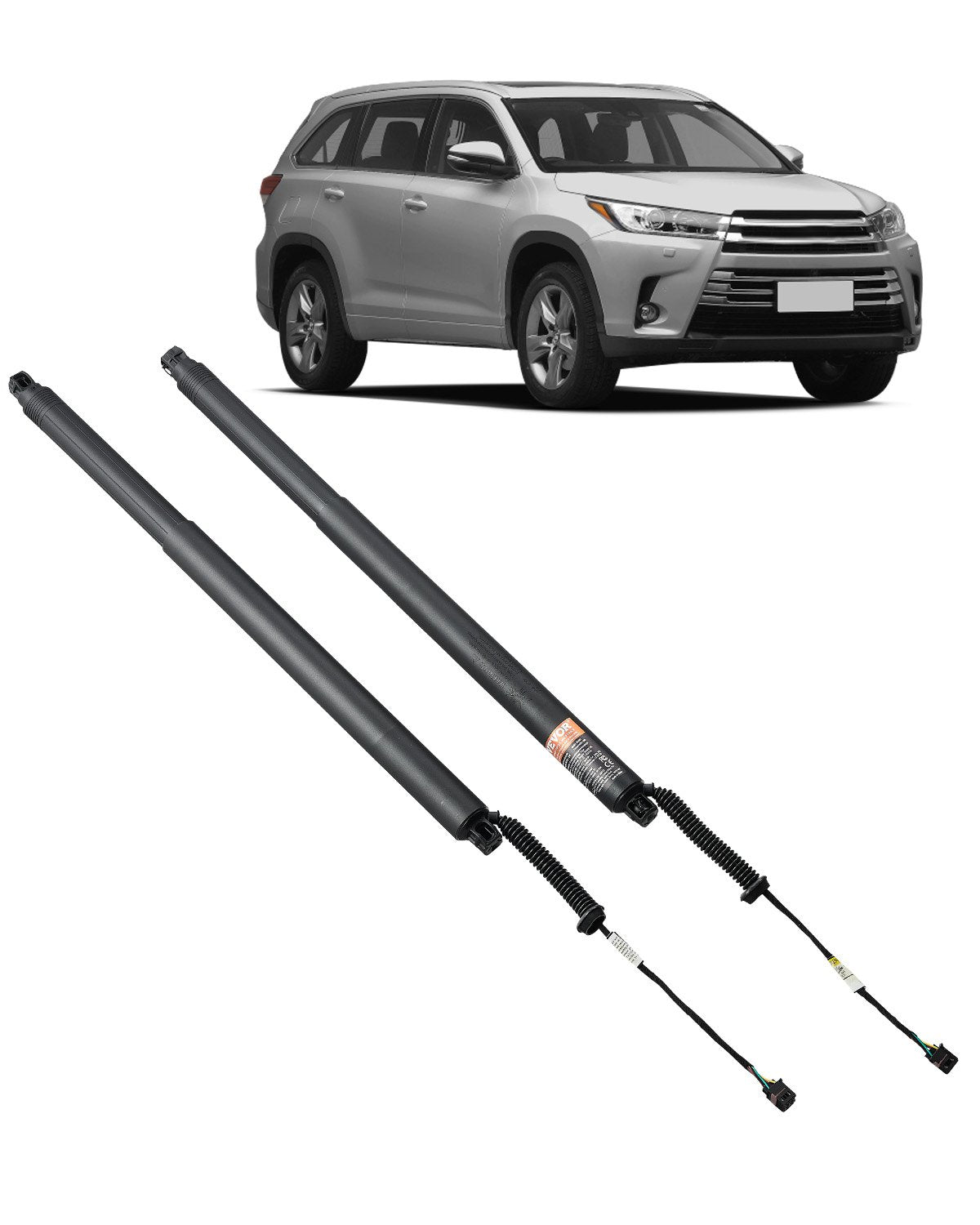 VEVOR Rear Left & Right Tailgate Power Lift Support, Compatible with 2016-2023 Seat Ateca KH7, KHP, Electric Tailgate Liftgate Power Hatch Shock Strut Replace OE# 575827851 575827851A 575827851B(2PCS) - DDZCG2JSCDL2PLXDBV9 - view 1