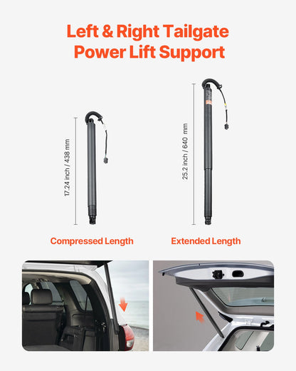 VEVOR Rear Left & Right Tailgate Power Lift Support, Compatible with 2016-2023 Seat Ateca KH7, KHP, Electric Tailgate Liftgate Power Hatch Shock Strut Replace OE# 575827851 575827851A 575827851B(2PCS) - DDZCG2JSCDL2PLXDBV9 - view 4
