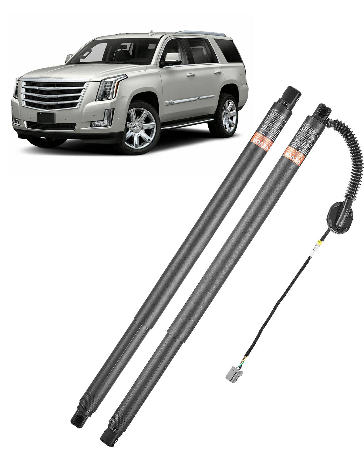 VEVOR Rear Left & Right Tailgate Power Lift Support, Compatible with 2015-2020 Cadillac Escalade/Escalade ESV, Electric Tailgate Liftgate Power Hatch Shock Strut Replace OE# 84306929 23226162 (2PCS) - DDZCG2JZCDLY72GI9V9 - view 1